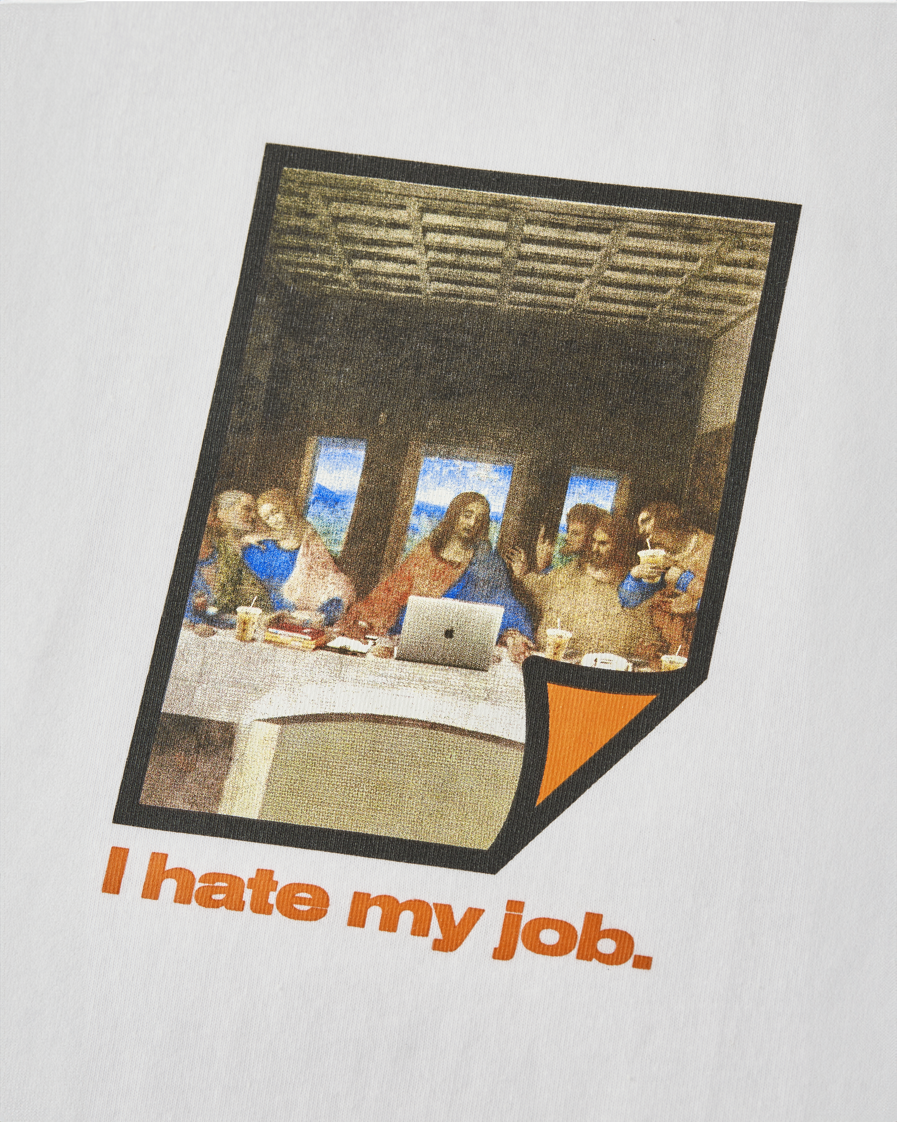 I hate my job Tee White