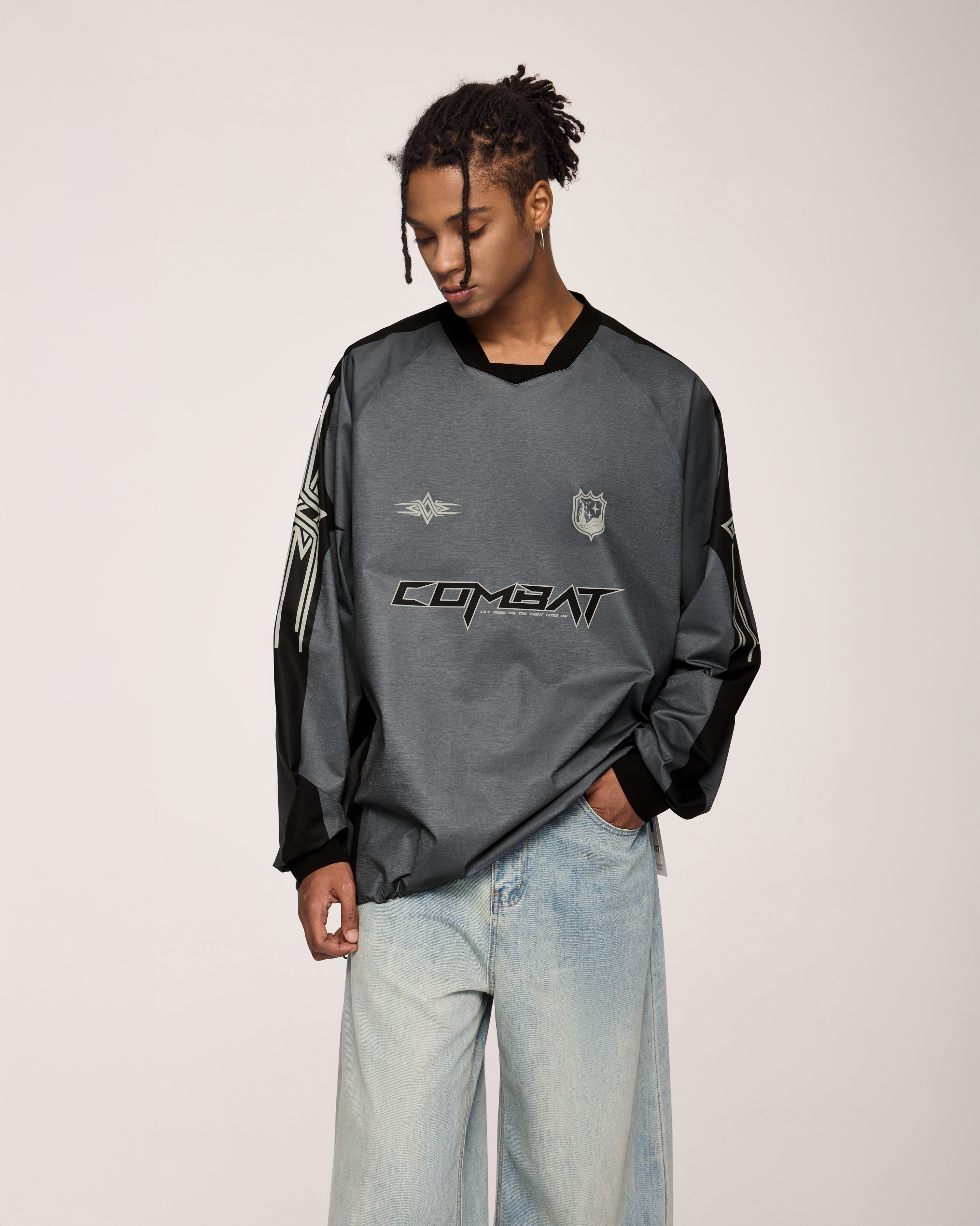 Combat jersey Gray