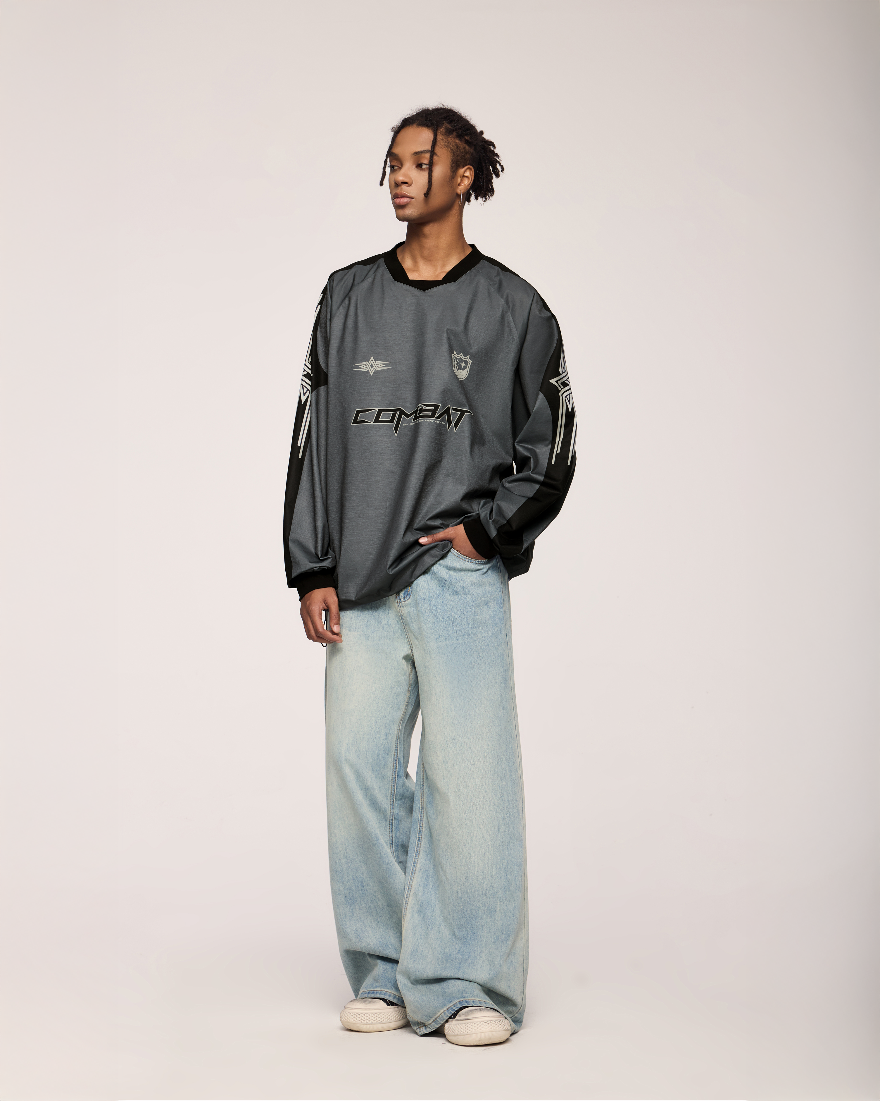 Combat jersey Gray