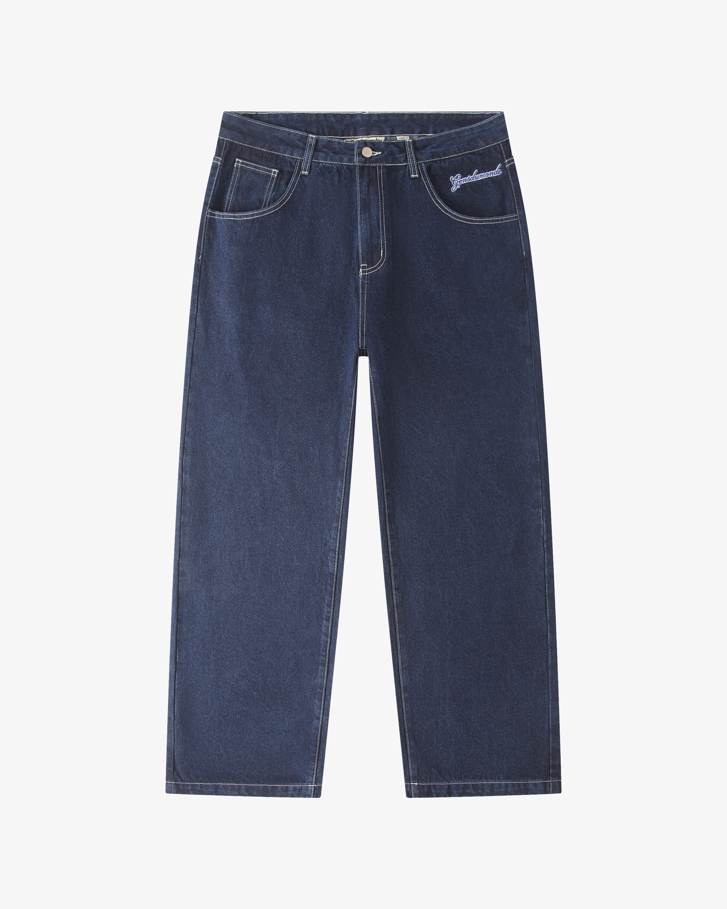 Blue Peackot Denim Jeans