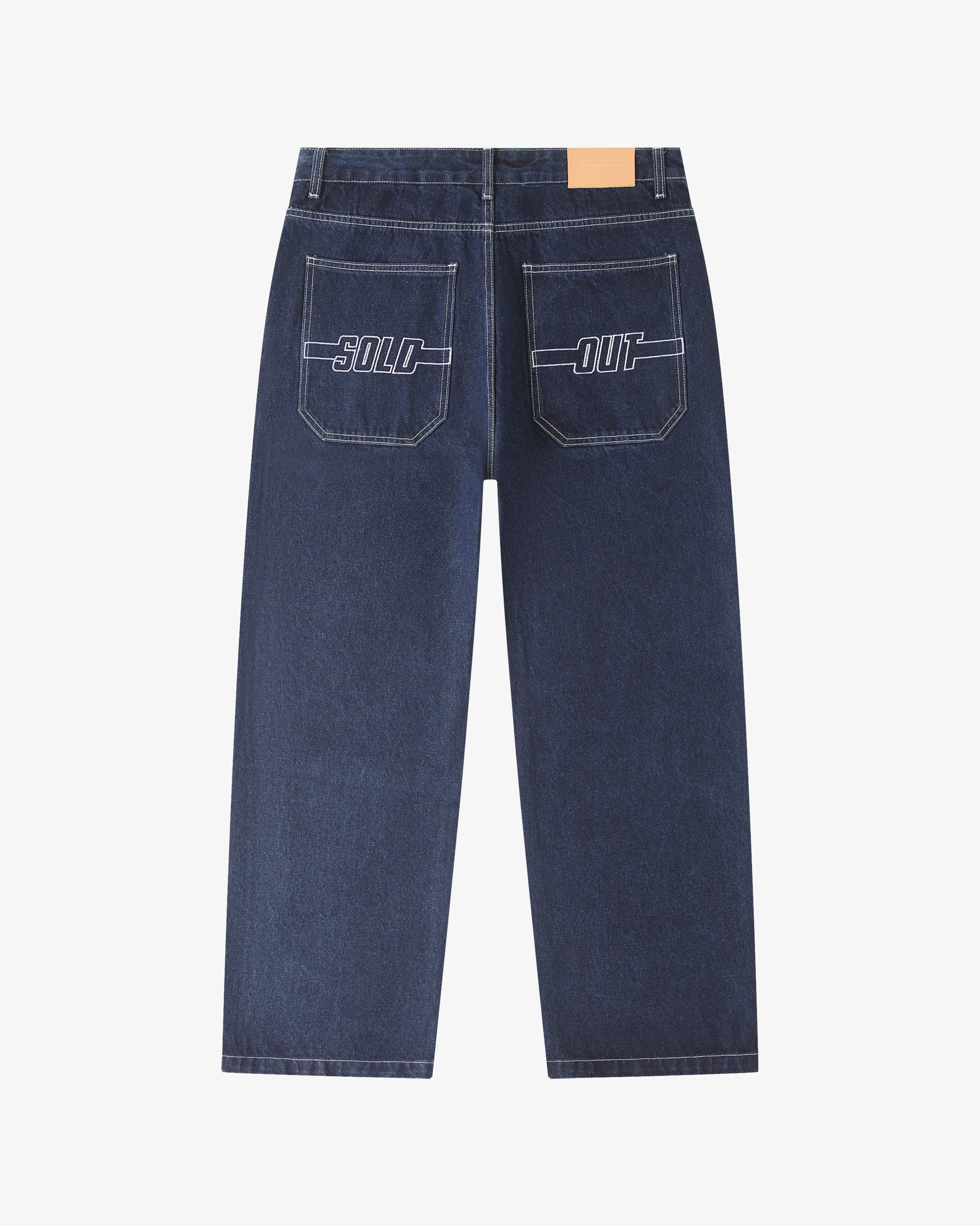 Blue Peackot Denim Jeans