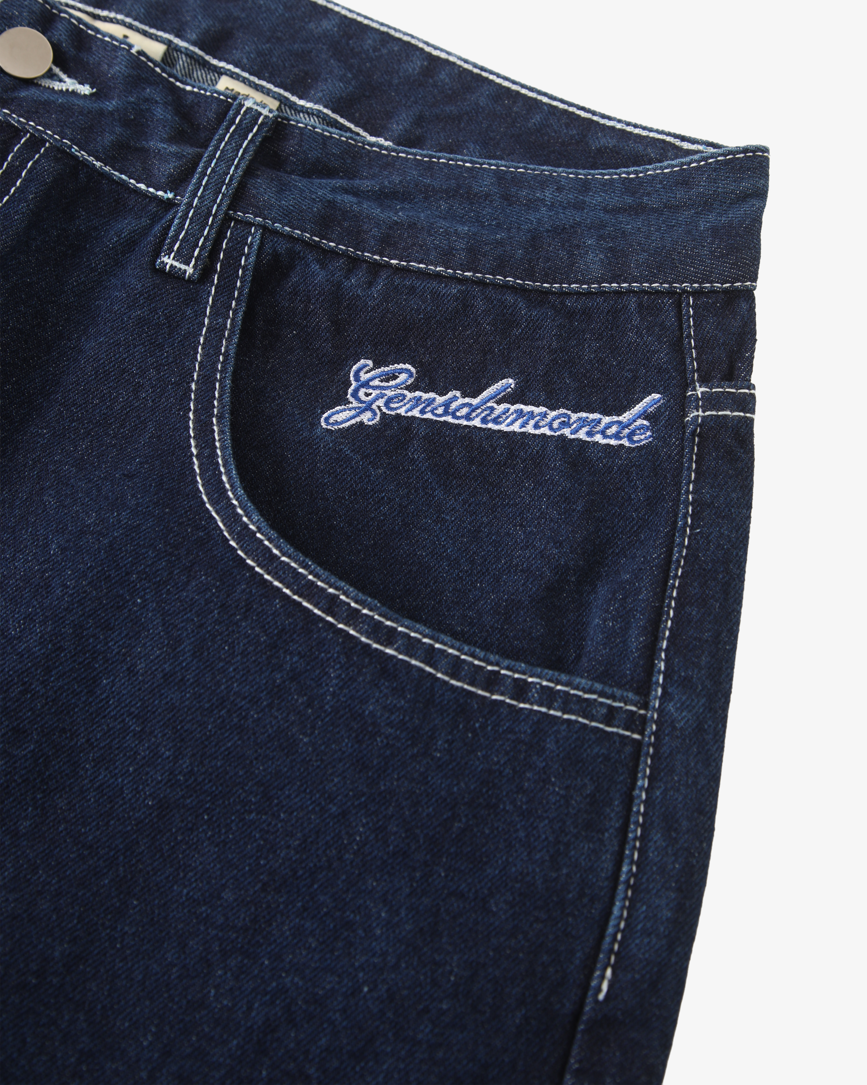 Blue Peackot Denim Jeans