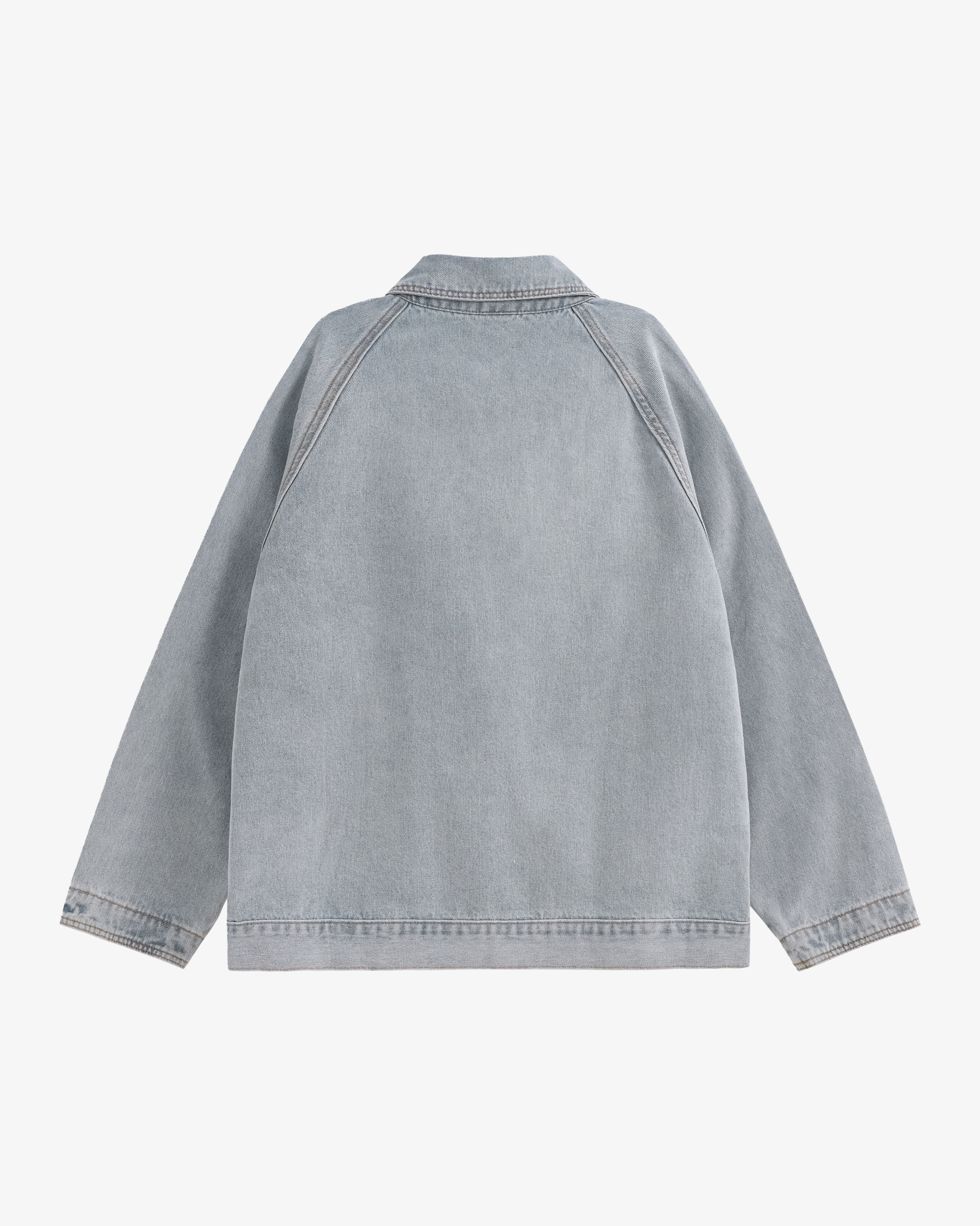 Wide Lapels Denim Jacket