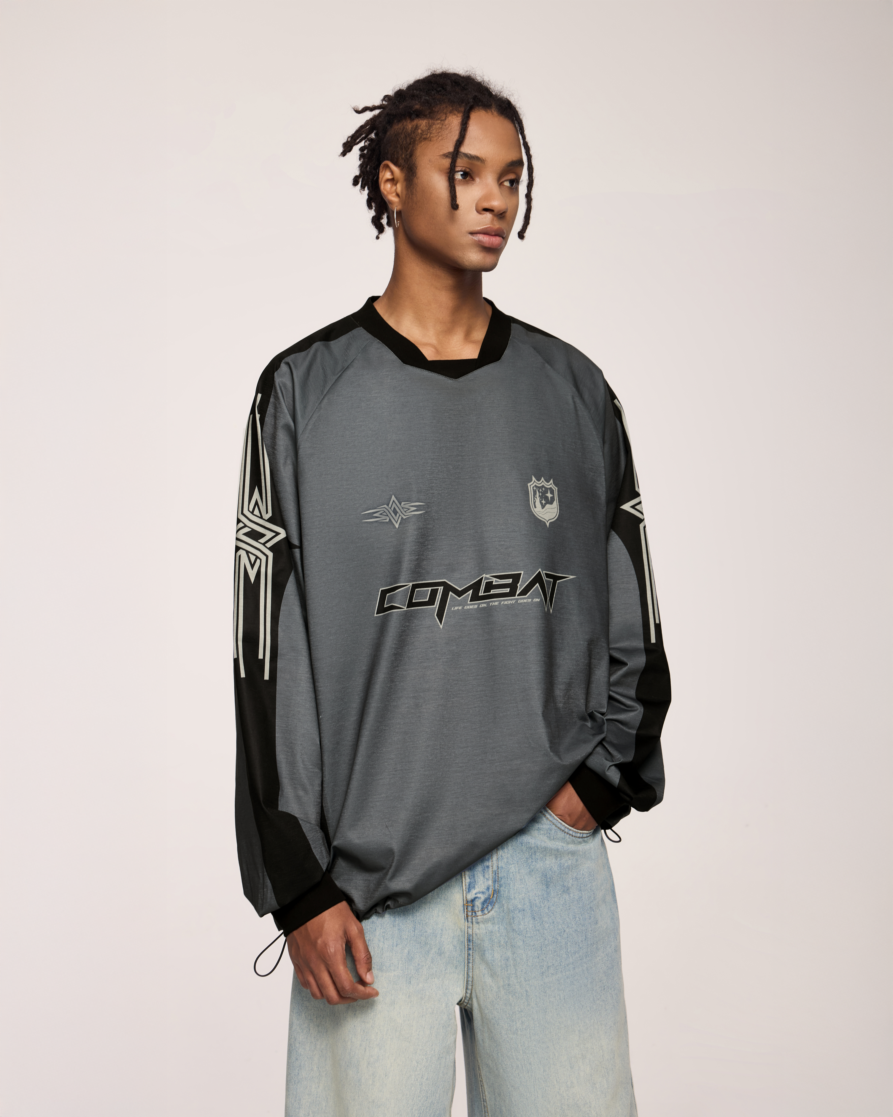 Combat jersey Gray