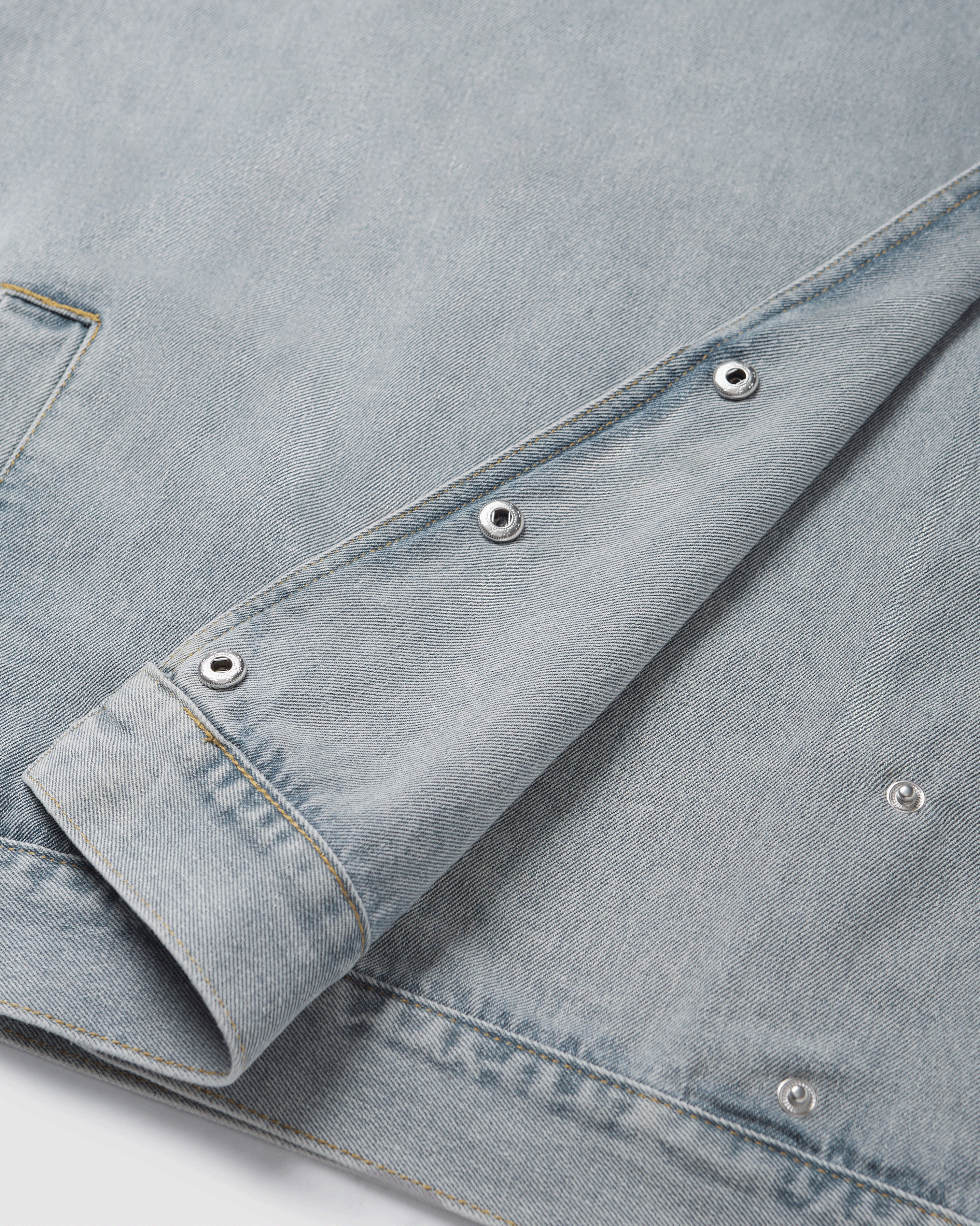 Wide Lapels Denim Jacket