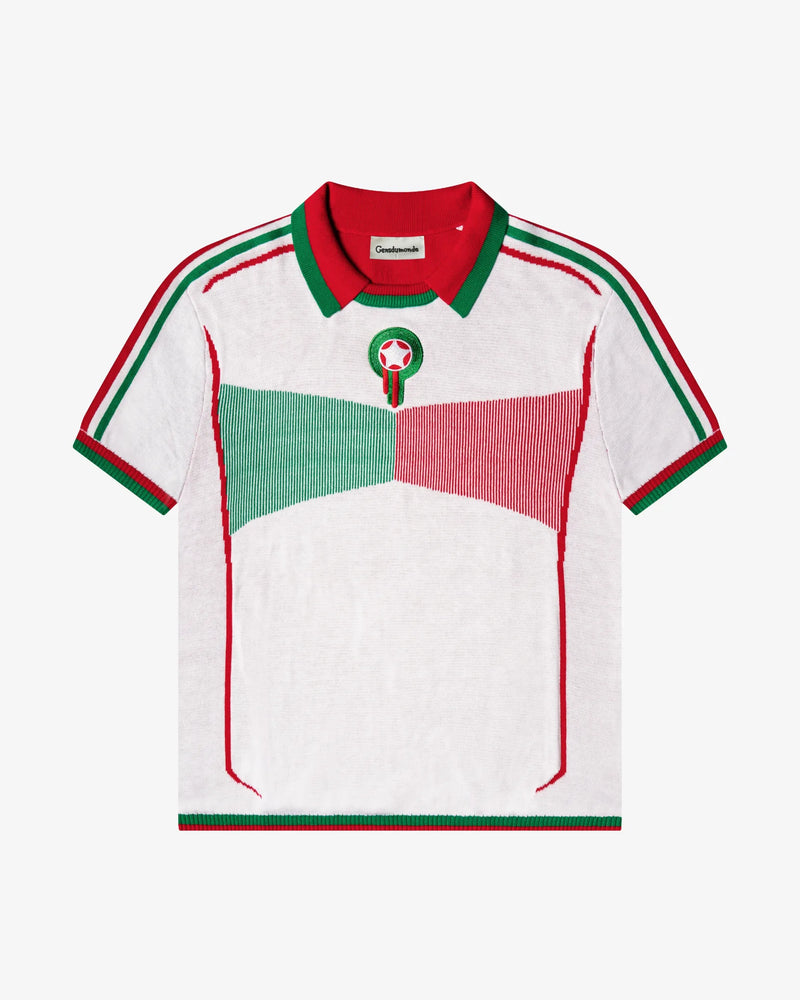 Morocco White Knit