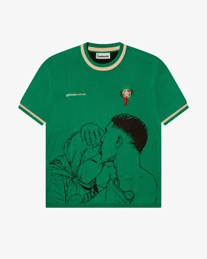 Morocco Green Knit