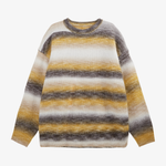 Gradient Cozy Knit Sweater Yellow
