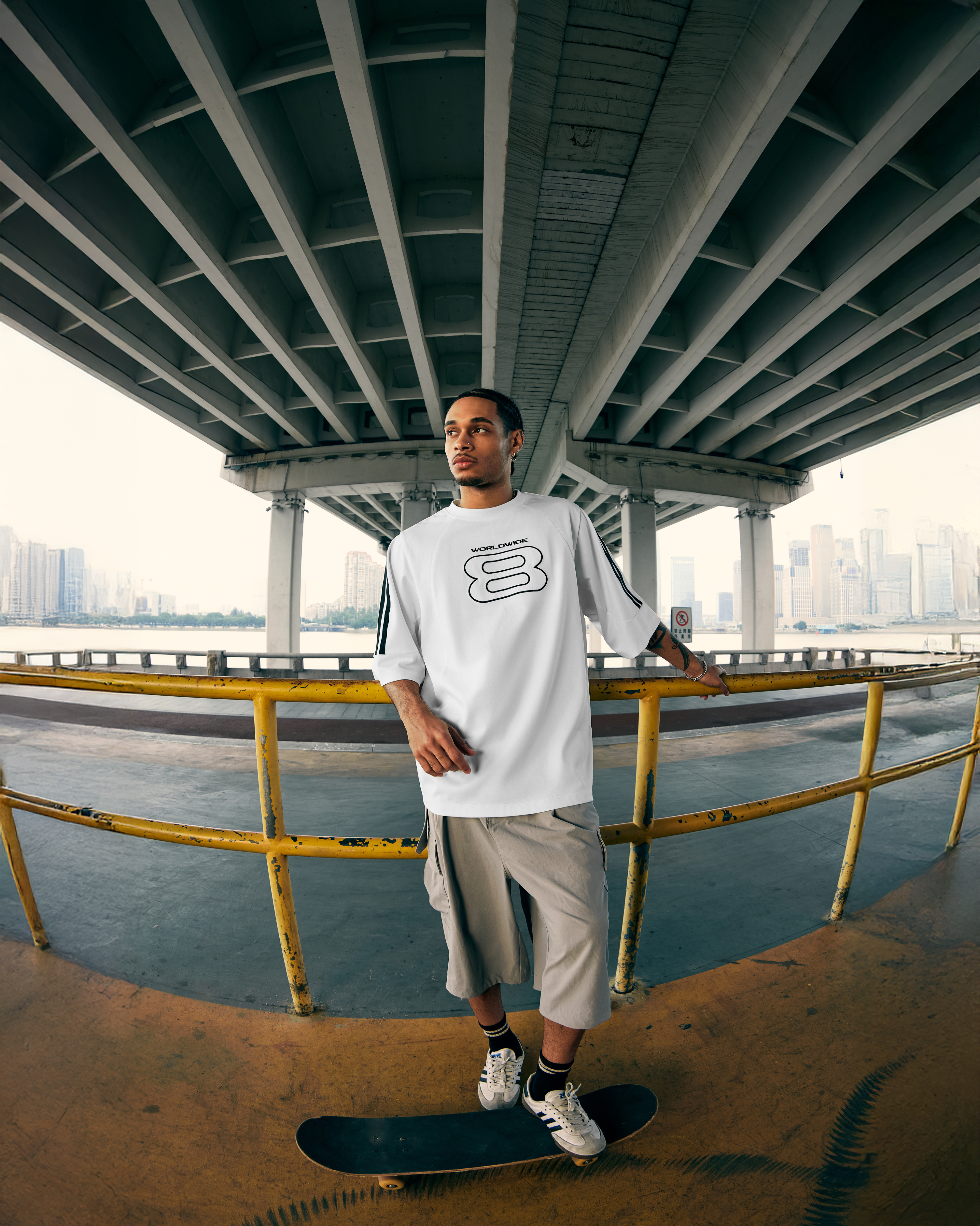 Worldwide Tee White