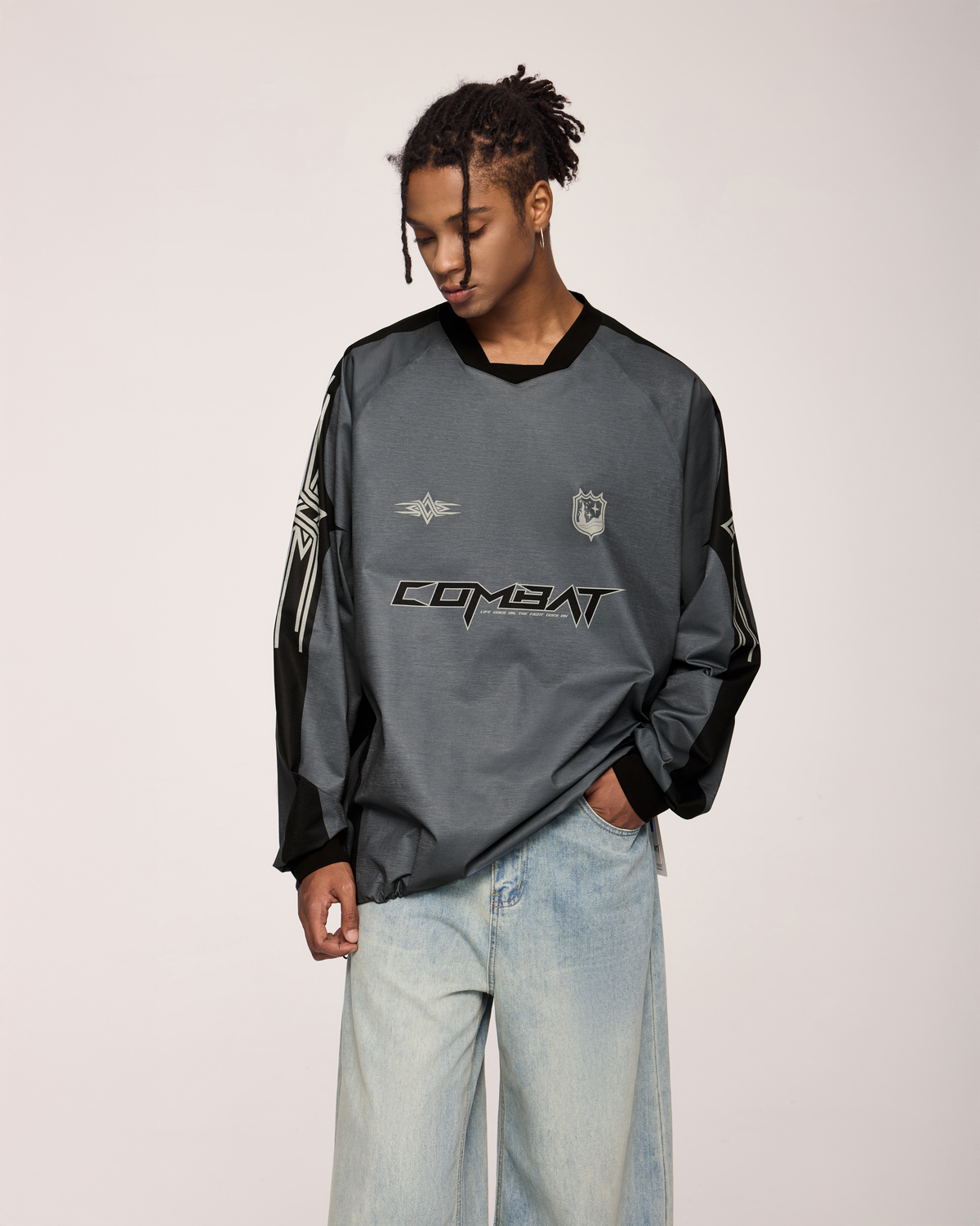 Combat jersey Gray