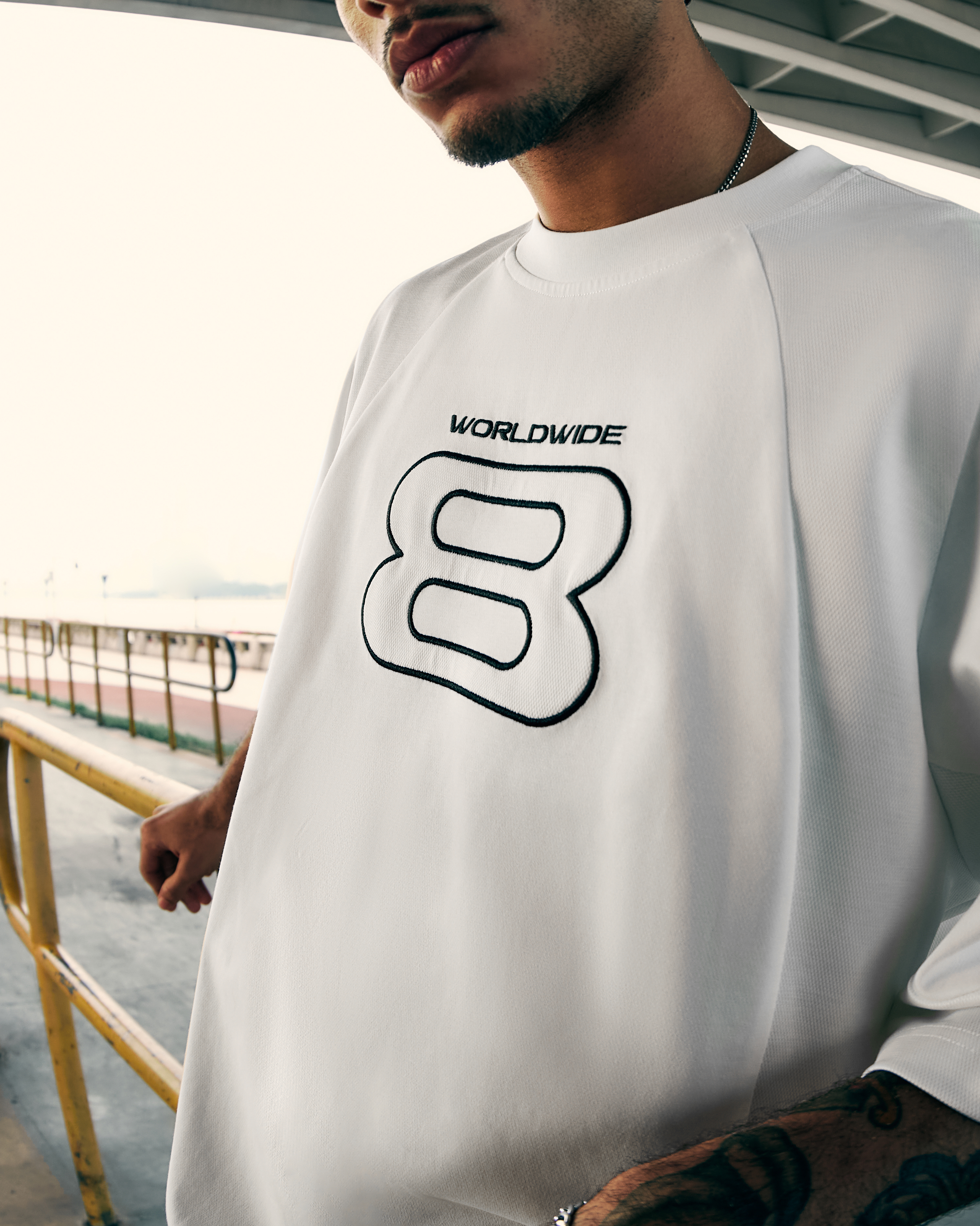 Worldwide Tee White