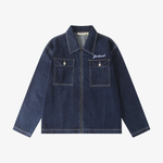 Blue Peackot Denim Jacket