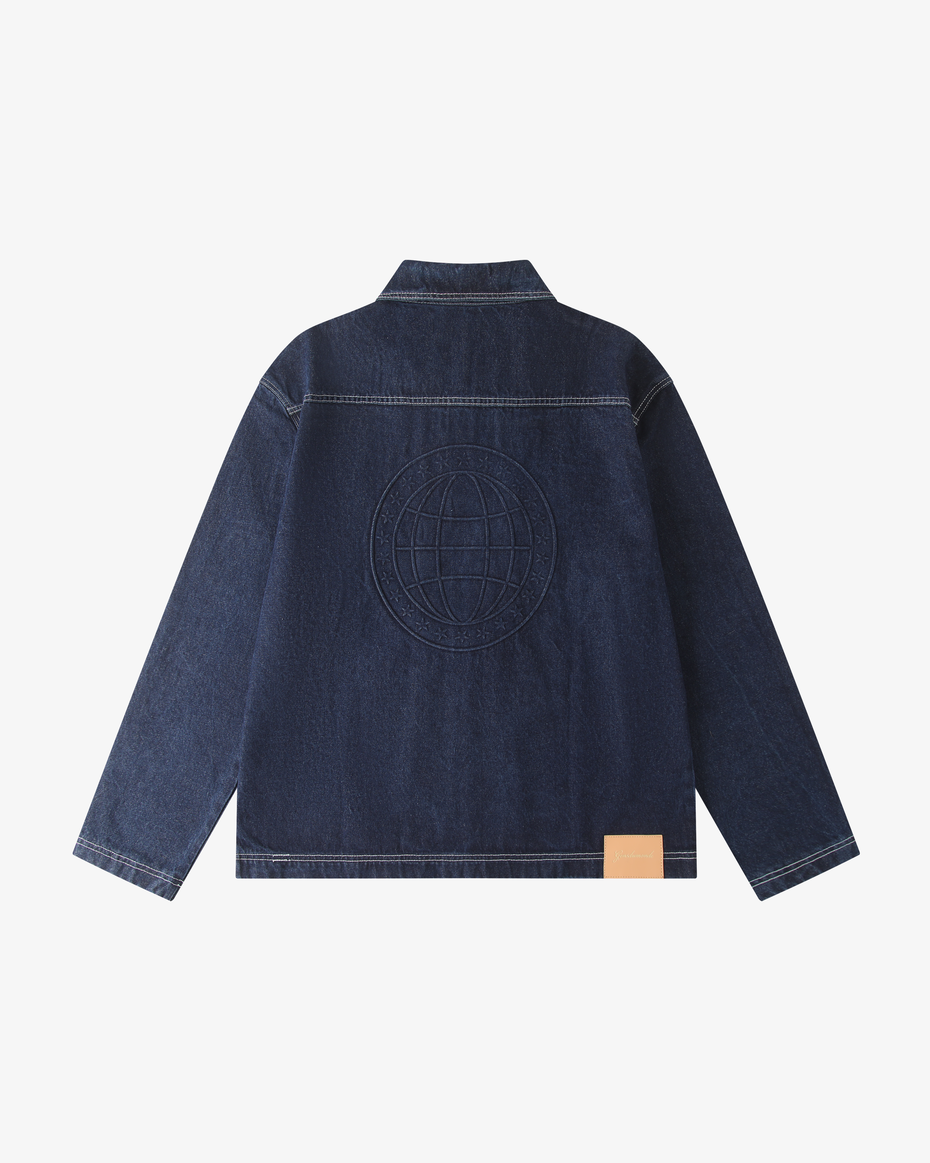 Blue Peackot Denim Jacket