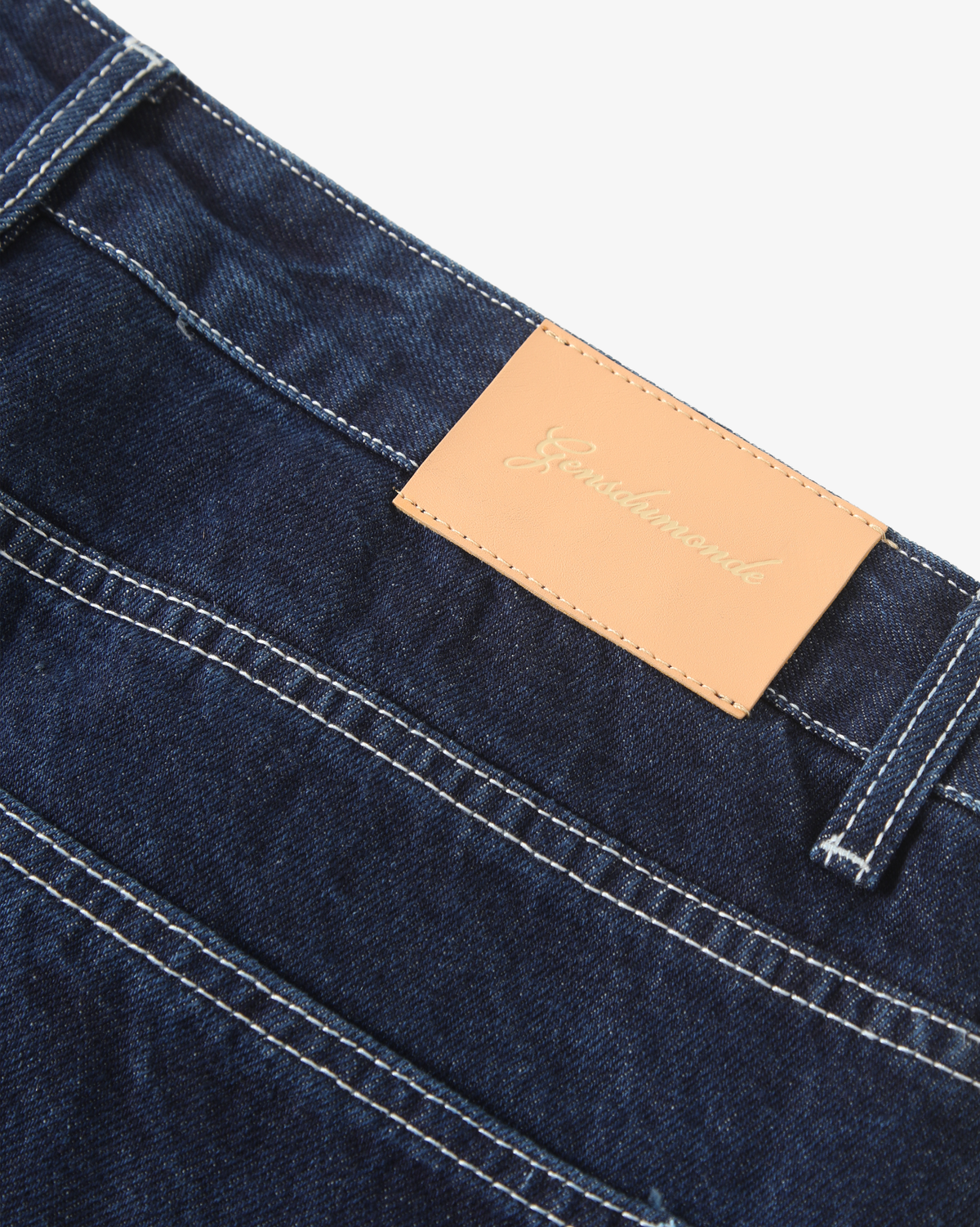 Blue Peackot Denim Jeans