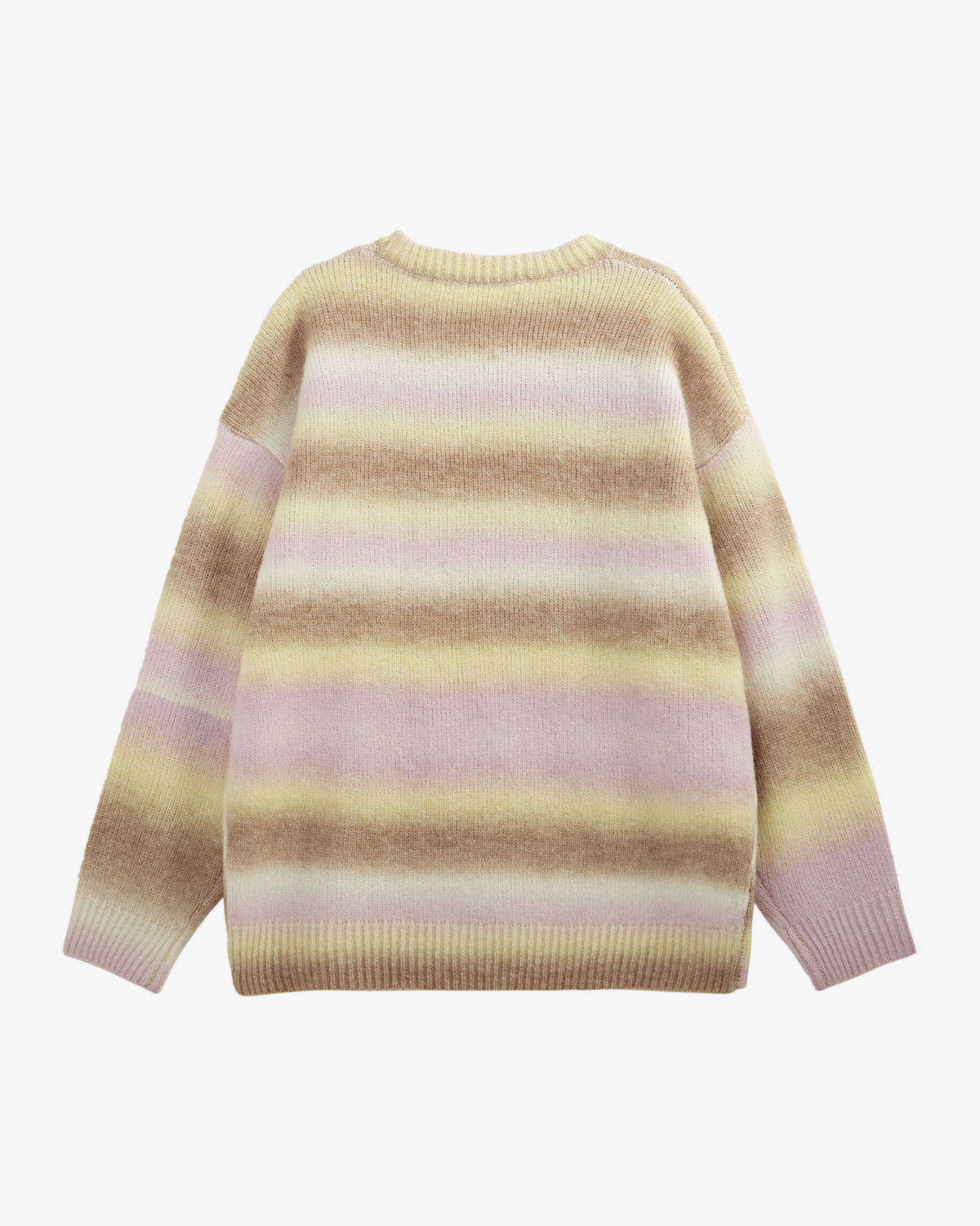 Gradient Cozy Knit Sweater Pink