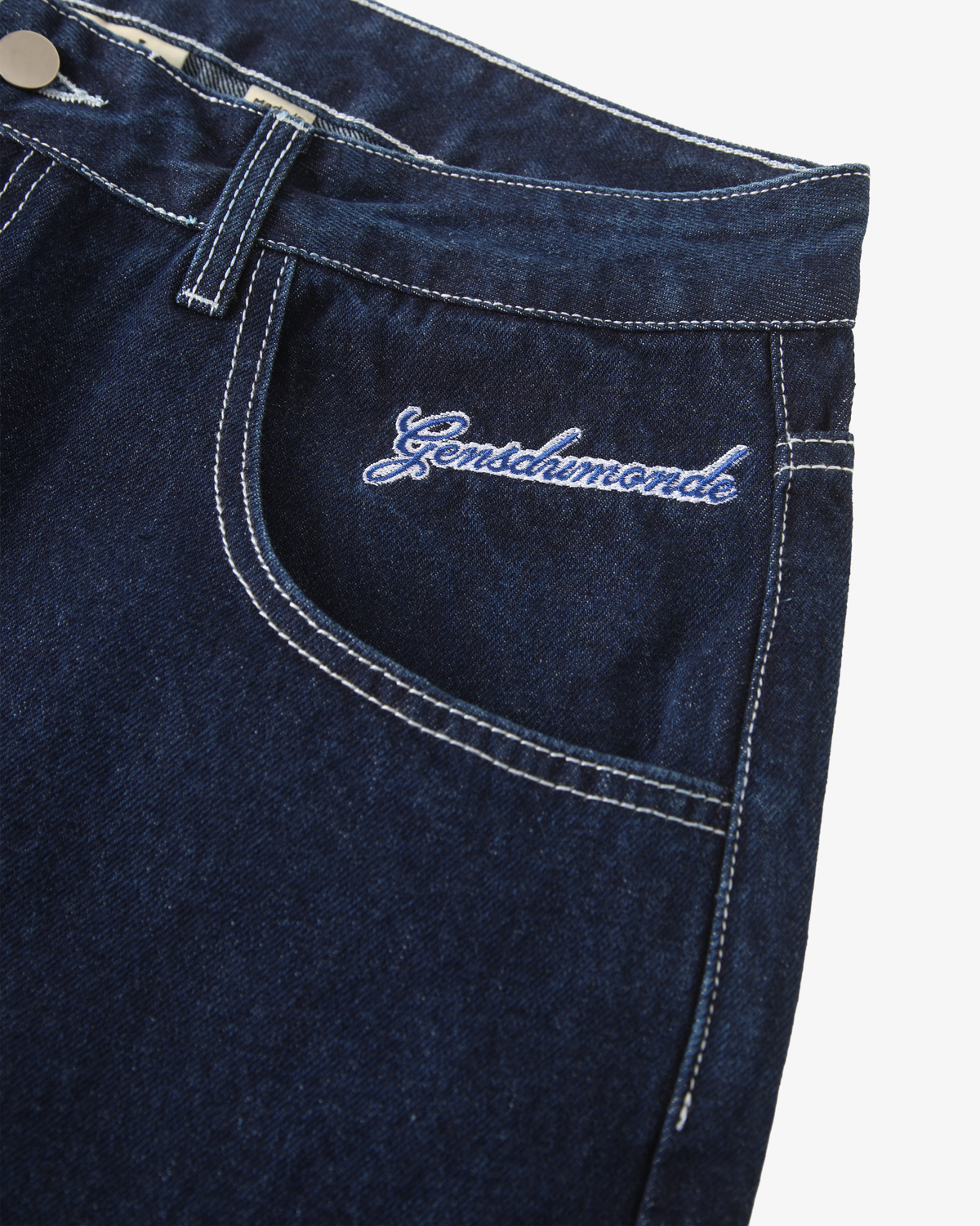 Blue Peackot Denim Jeans