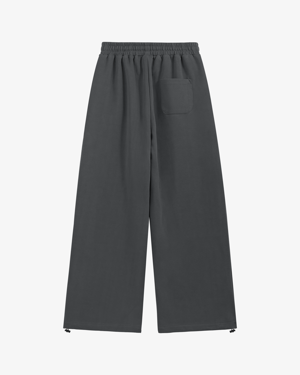 Washed Loose Fit Sweats Dark Gray