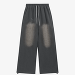 Washed Loose Fit Sweats Dark Gray