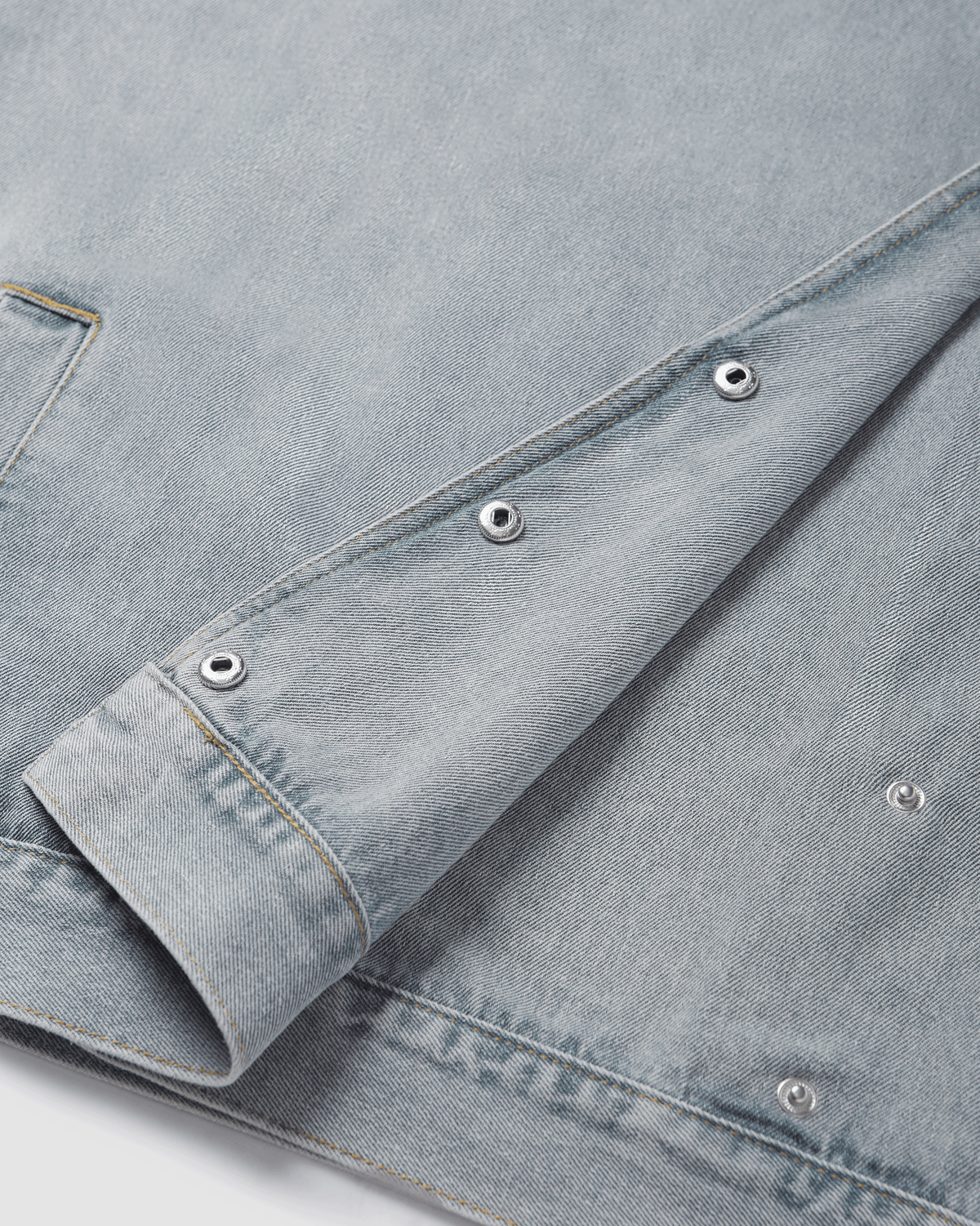 Wide Lapels Denim Jacket